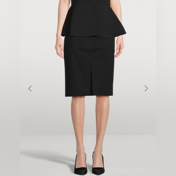 THE ROW benson pencil skirt size 8 black - Picture 3 of 11